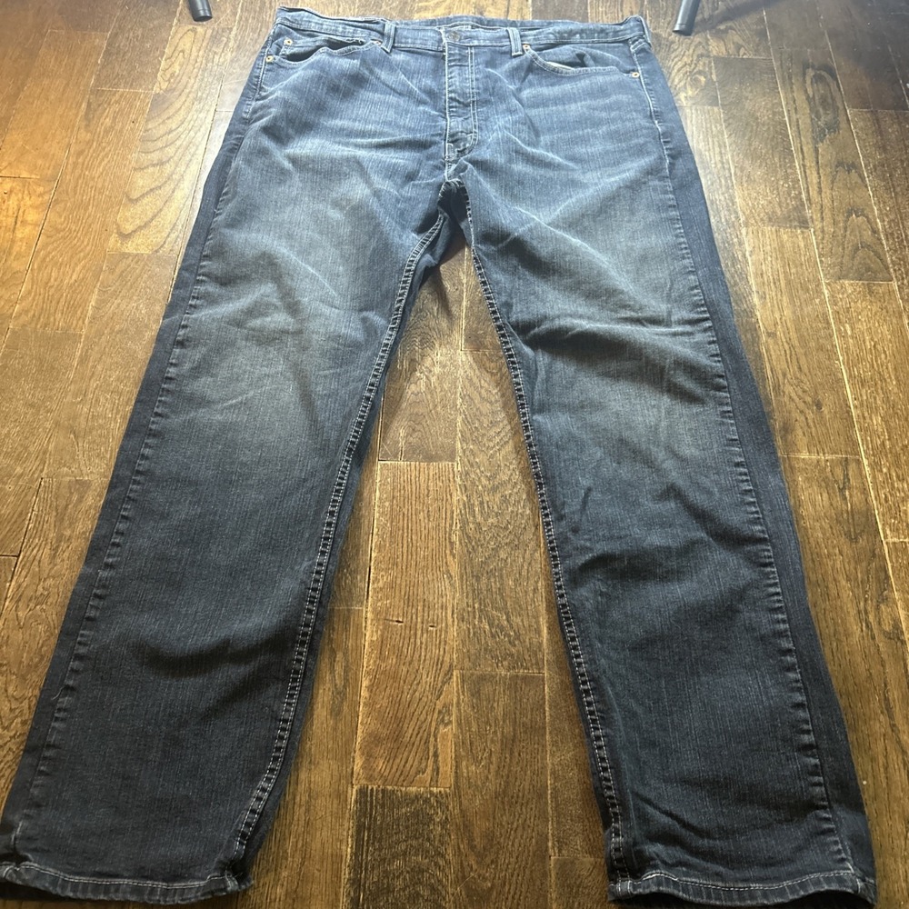 Levis 505 Straight Leg Jeans Mens 40x32 Medium Wash Blue Denim Denim‎ Pants